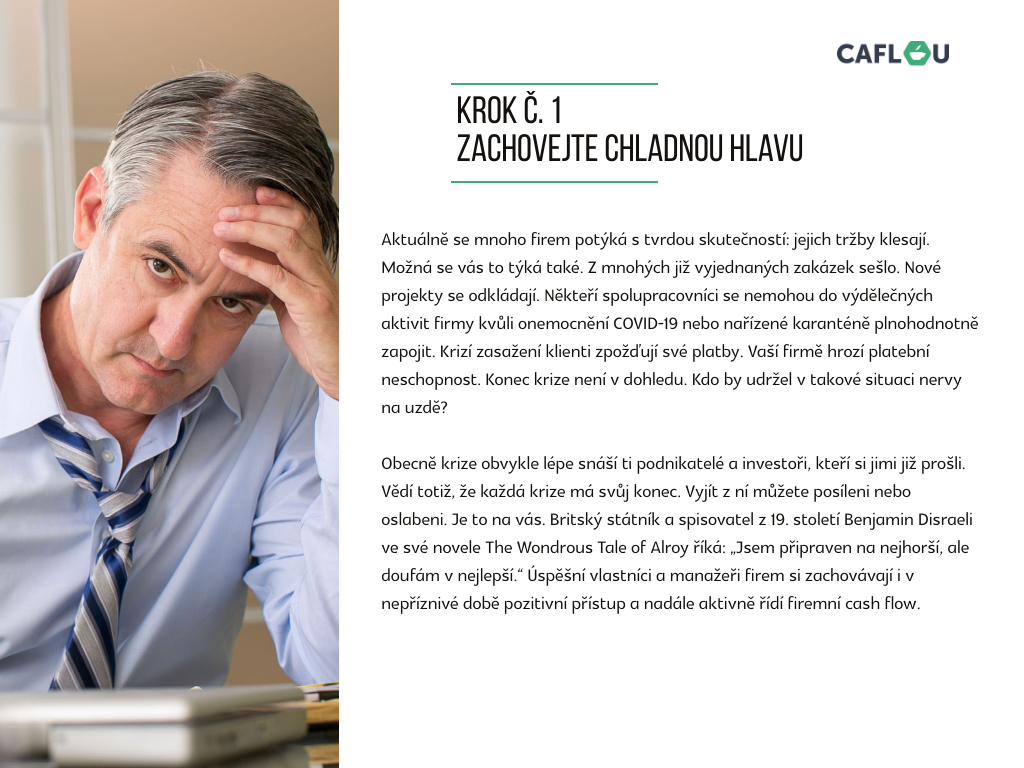 Akční plán, jak ustát cash flow v krizi