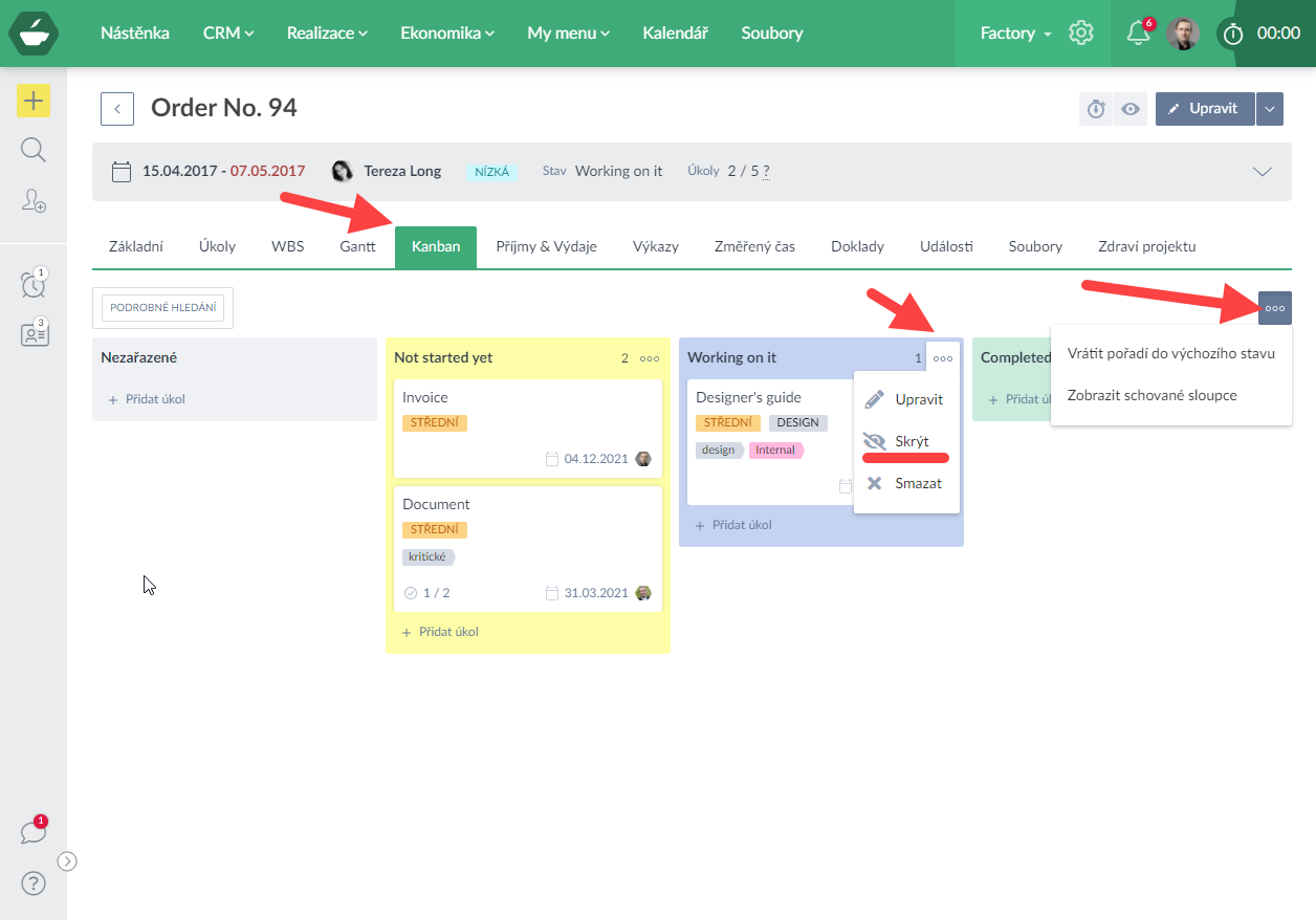 Individuální Kanban